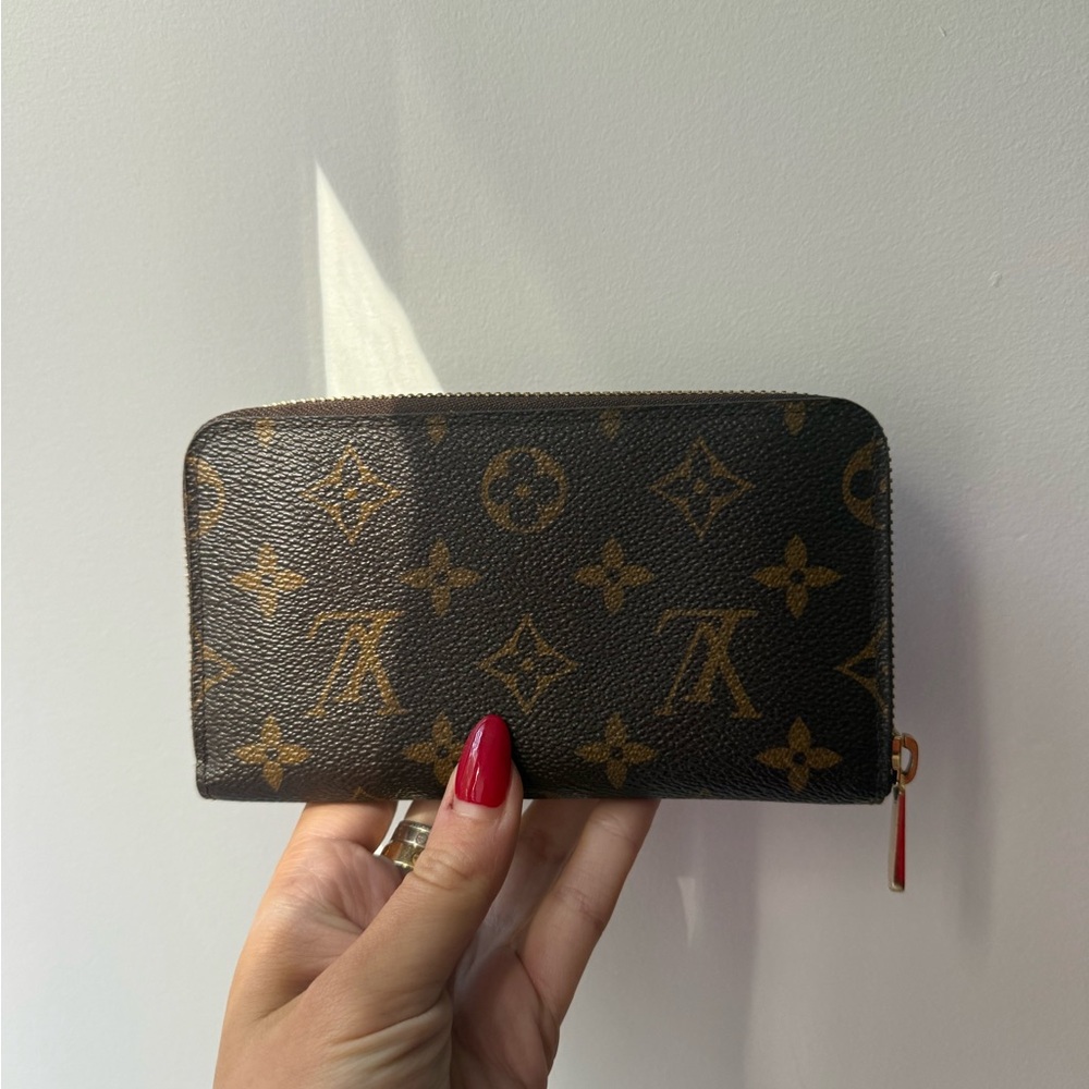 Louis Vuitton Brown Monogram Zip-Around Wallet